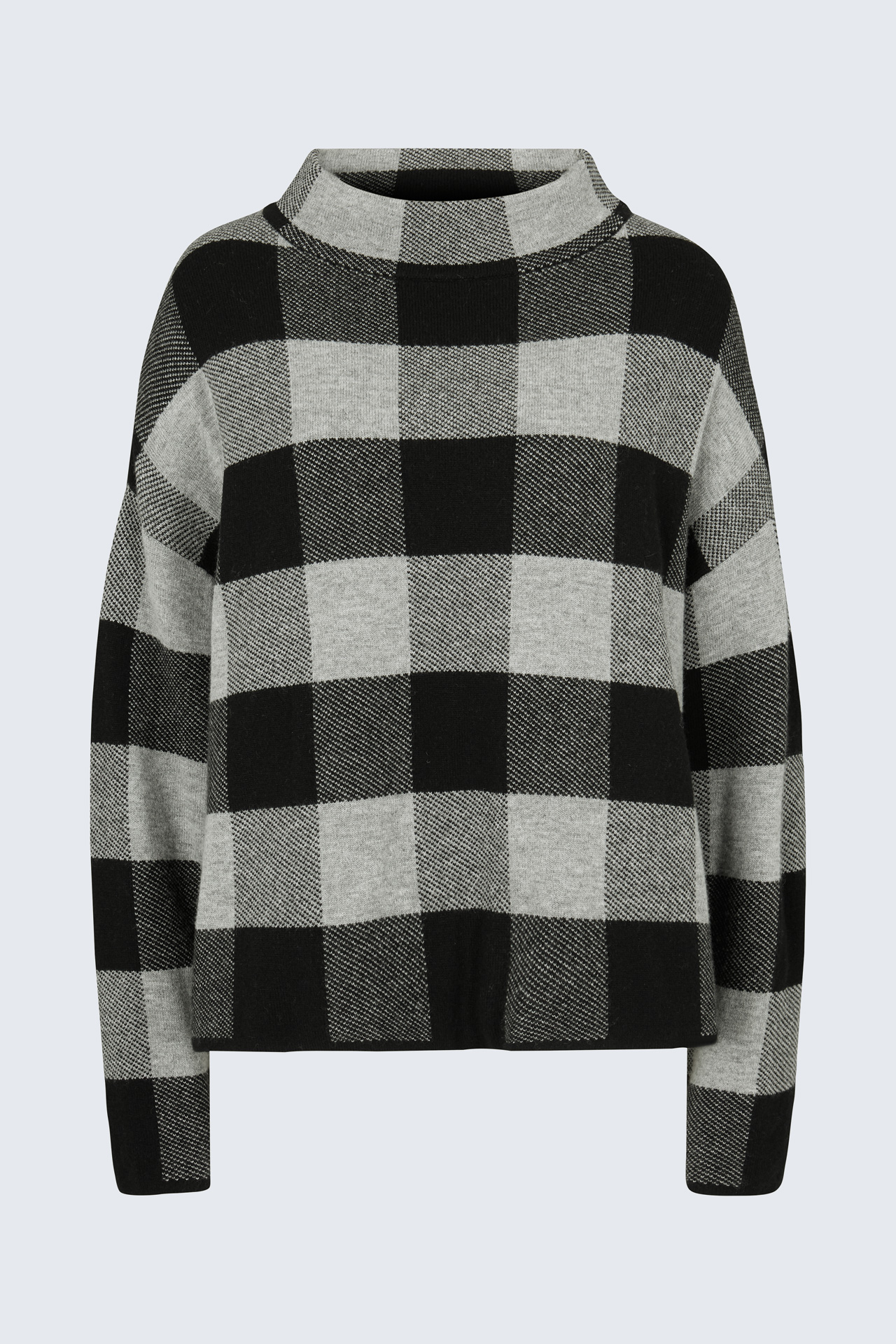 pullover schwarz grau gestreift damen