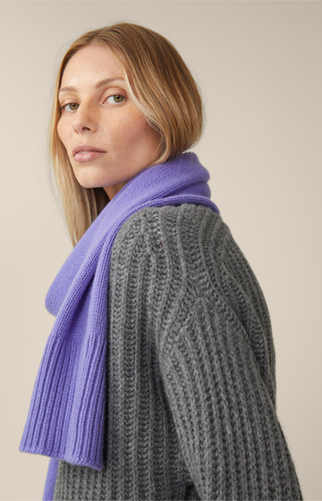 Cashmere Scarf in Violet