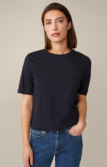 Organic Cotton T-Shirt in Navy