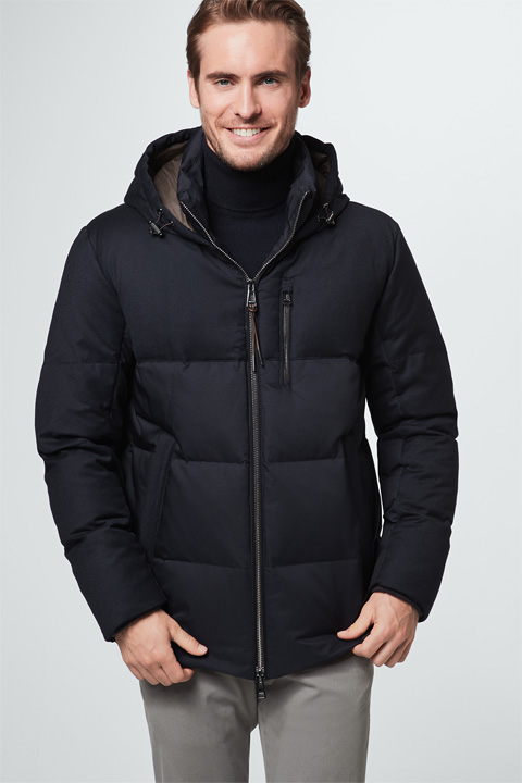 Daunen-Steppjacke Vigo in Dunkelblau