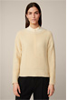 Cashmere-Pullover in Vanille