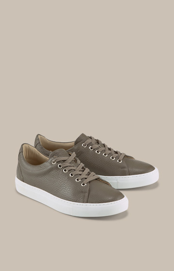 Flat Tennis Sneakers by Ludwig Reiter in Taupe