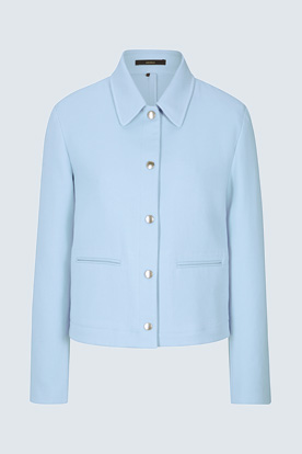 Jacke in Hellblau