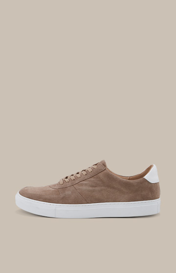 Sneaker aus Veloursleder by Ludwig Reiter in Taupe
