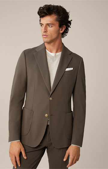 Jersey-Anzug Seo-Bene in Braun