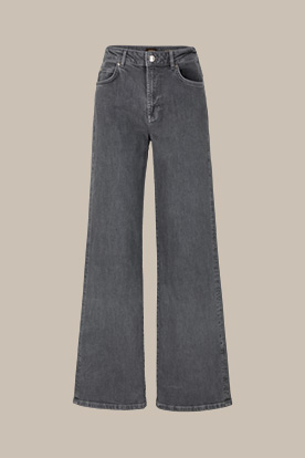 Jeans-Marlene-Hose in Grey Washed