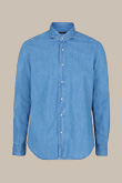 Jeans-Hemd Lugano in Denim Blue 