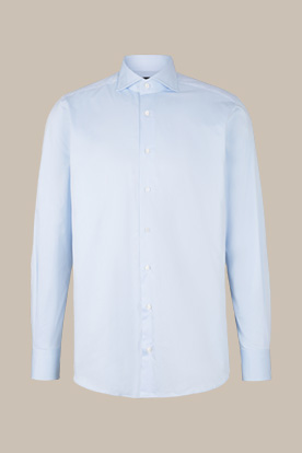 Riccio Cotton Shirt in Light Blue