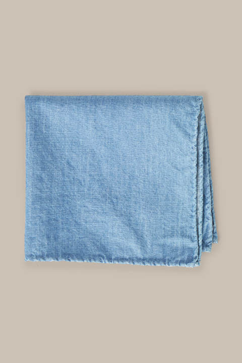 Breast pocket handkerchief in Blue