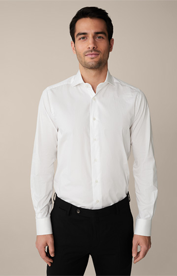 Baumwoll-Hemd Trivo in Weiß