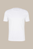 Baumwoll-T-Shirt Gabriello in Weiß