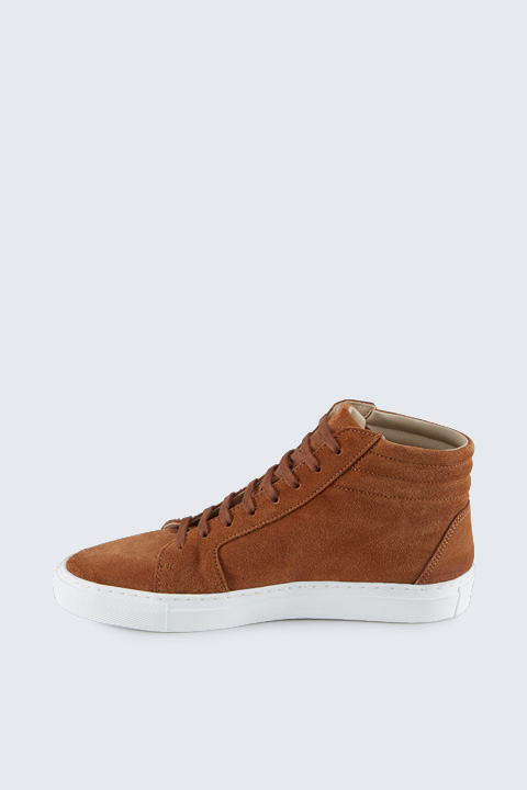 Hightop Sneaker by Ludwig Reiter in Cognac