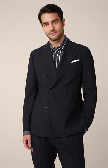 Sation Modular Double-breasted Jacket in Navy