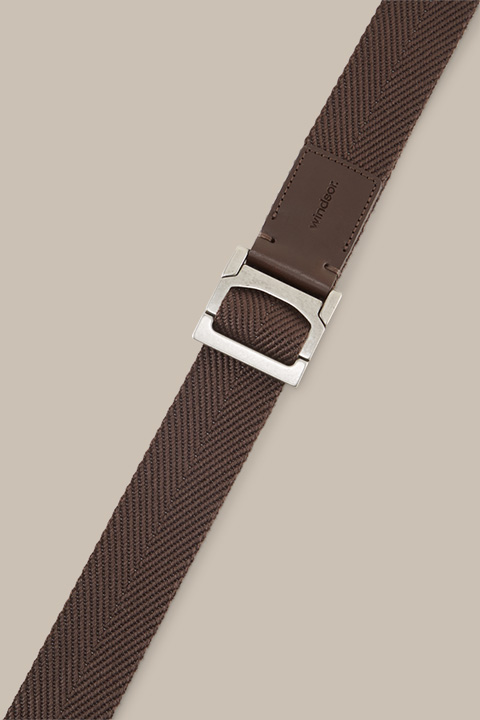 Woven Belt in Brown