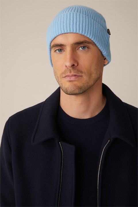 Can Cashmere Hat in Light Blue