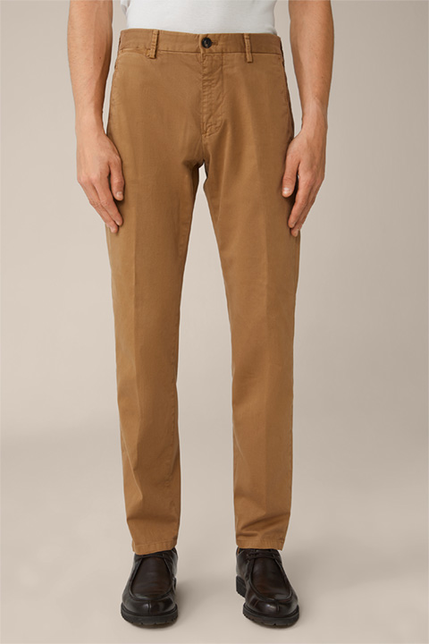 Cino Cotton Chinos in Brown