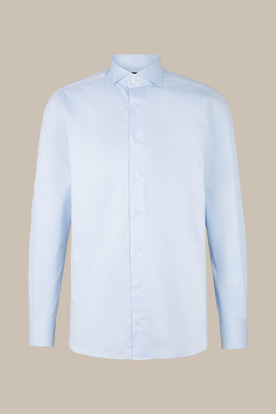 The Trivo Twill shirt in light blue