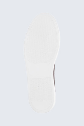 Veloursleder-Sneaker Flat Tennis by Ludwig Reiter in Dunkelgrau, unisex