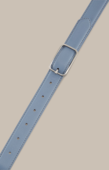 Nappa Leather Belt in Blue