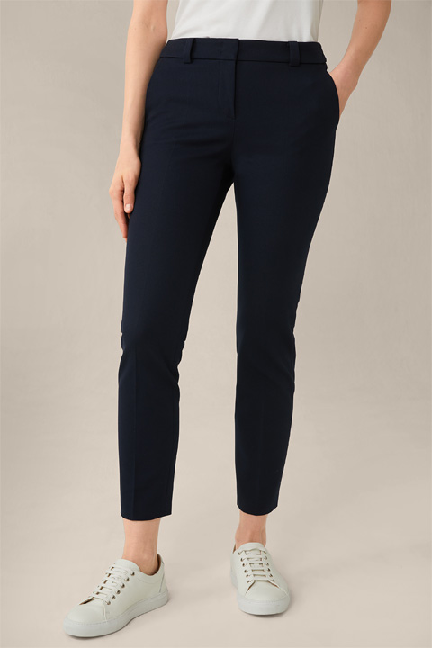 Cotton Chinos in Navy