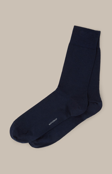 Socks in Dark Blue