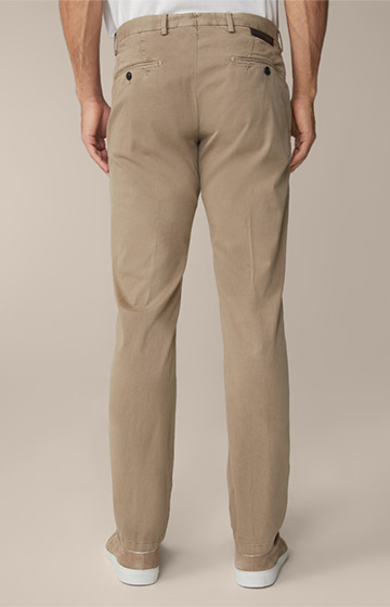Cino Cotton Chinos in Taupe