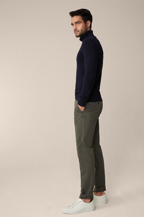 Cino Cotton Chinos in Olive