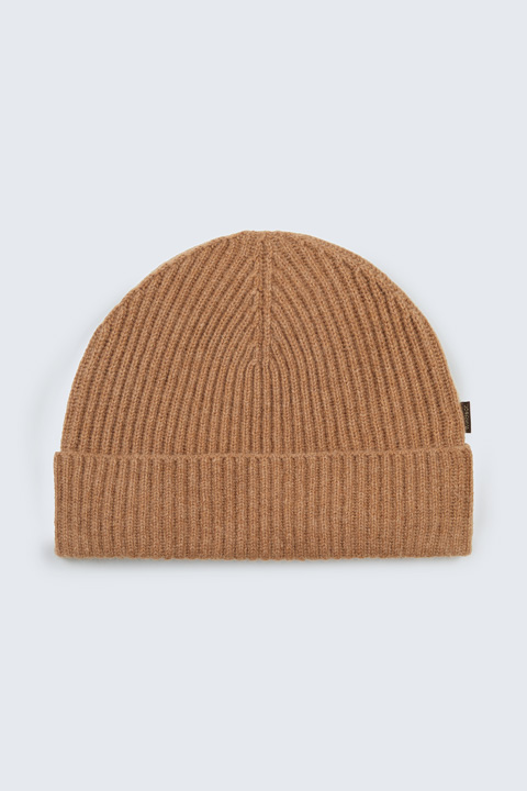 Cashmere-Mütze Can in Camel