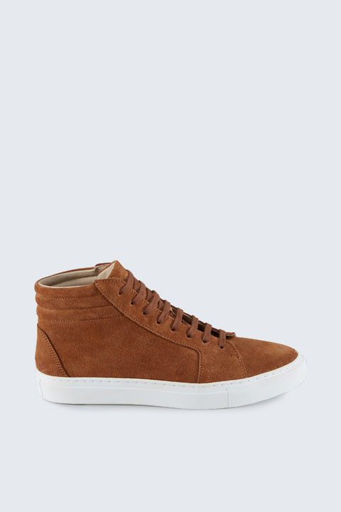 Hightop Sneaker by Ludwig Reiter in Cognac