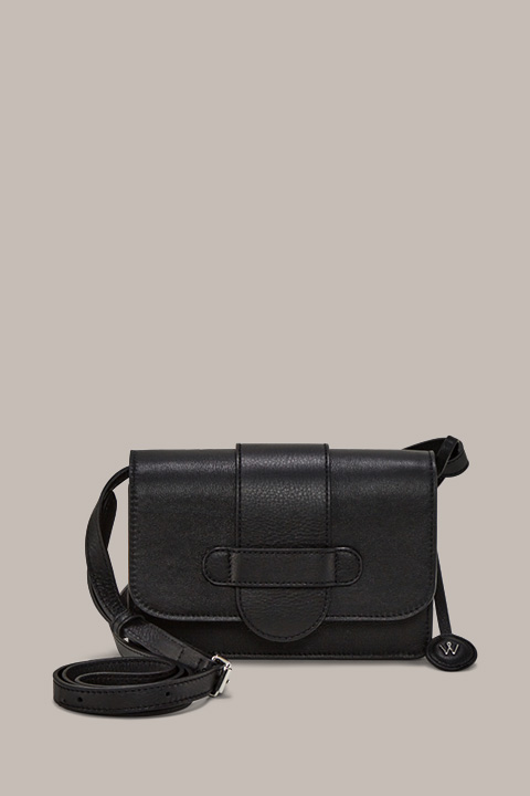 Crossbody Bag in Nappa Leather in Black