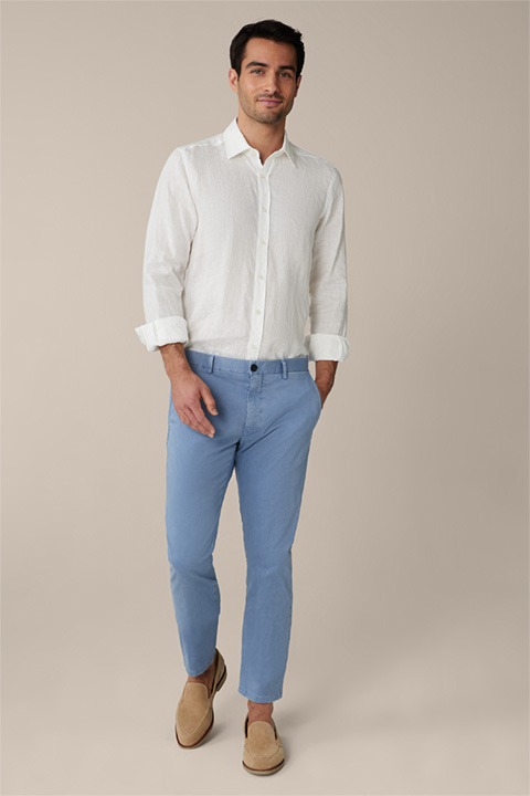 Cino Cotton Chinos in Blue