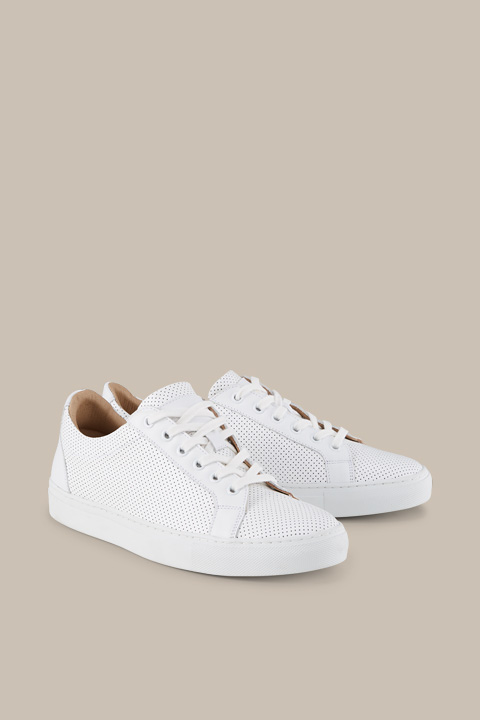 Flat Tennis Trainers by Ludwig Reiter in White, Unisex