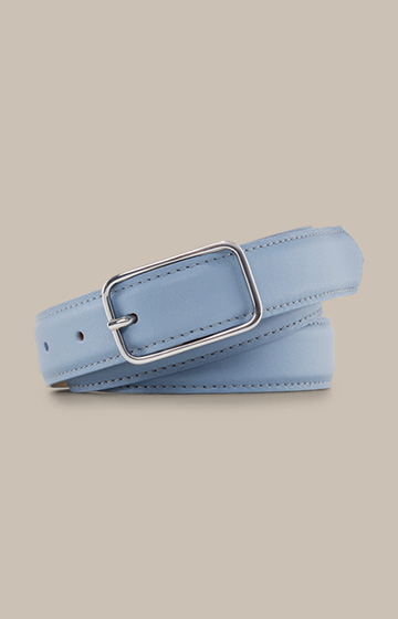 Nappa Leather Belt in Blue