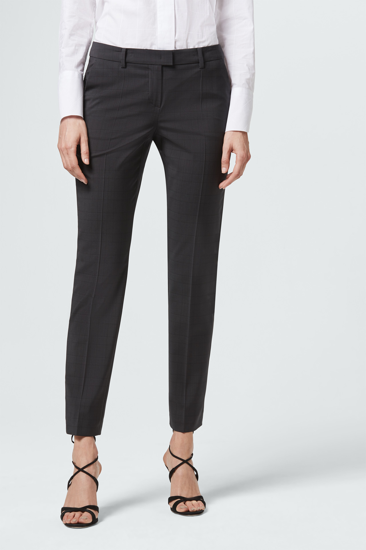 windsor. Anzug-Hose in Graphit gemustert Women Oxford 006 40