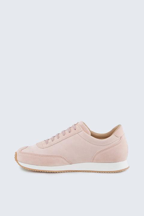 Sneaker aus Veloursleder by Ludwig Reiter in Rosé