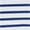 white/blue striped