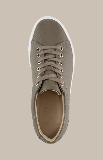 Sneaker Flat Tennis by Ludwig Reiter in Taupe