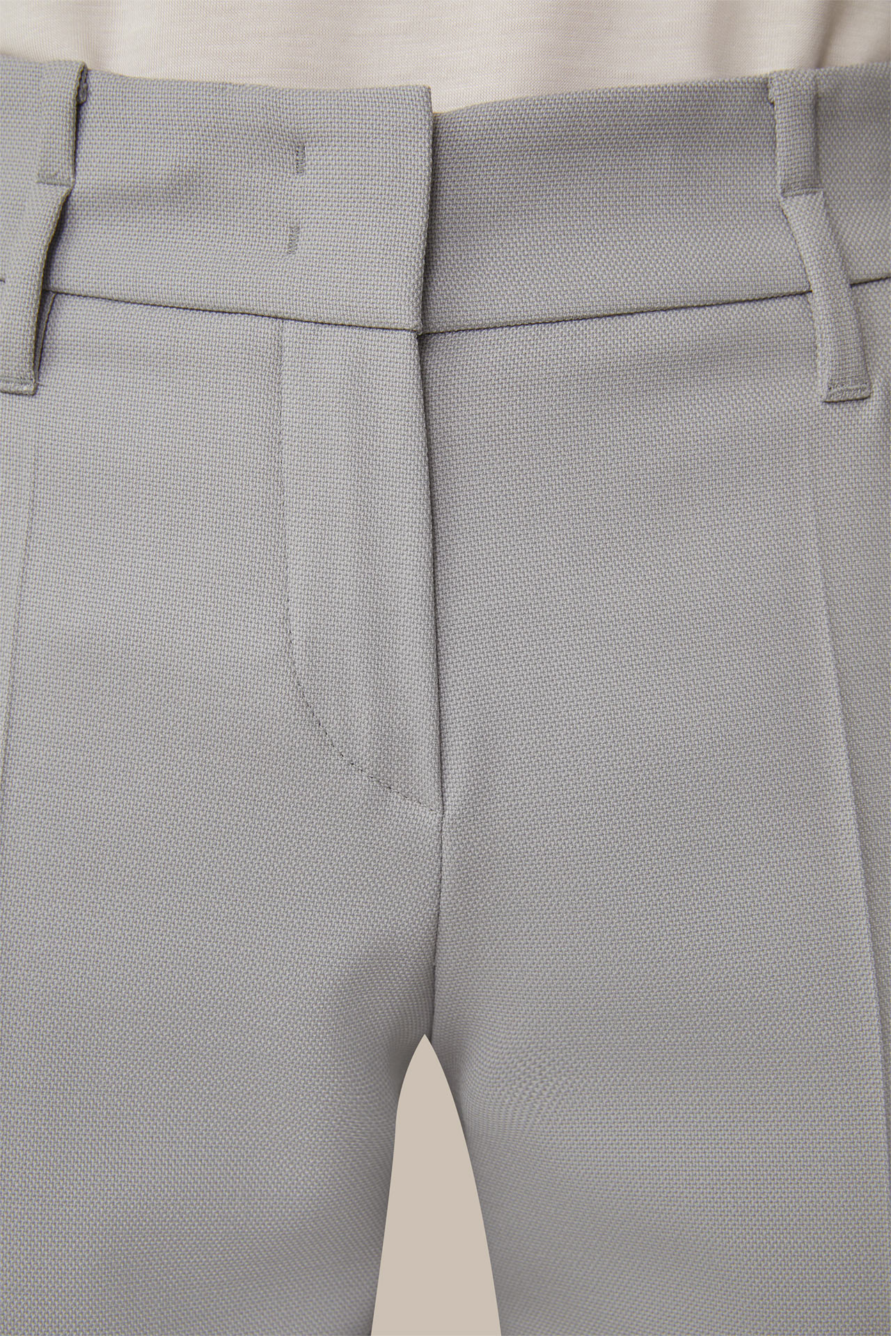 Windsor Pantalon en laine gris clair style d\u2019affaires Mode Pantalons Pantalons en laine 