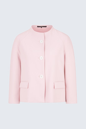 Kurzblazer in Rosé